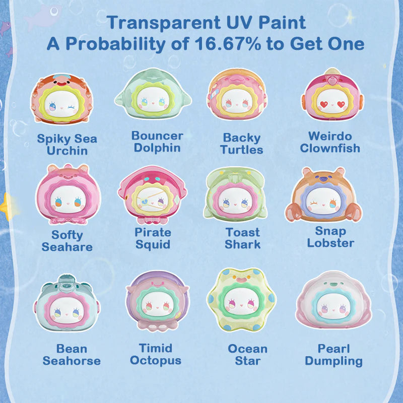 Blind Box Figur – Emma Ocean Bubble Beans Serie | MJ Studio