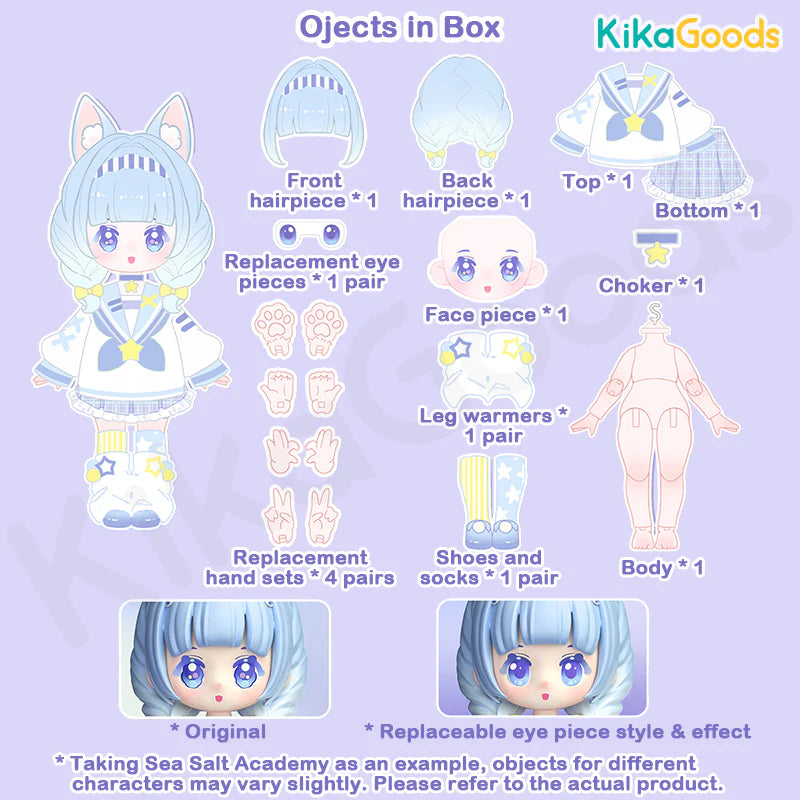 Blind Box Figurine BJD 1/12 – Nyzaii's Sweet Imagination Series | SIMONTOYS