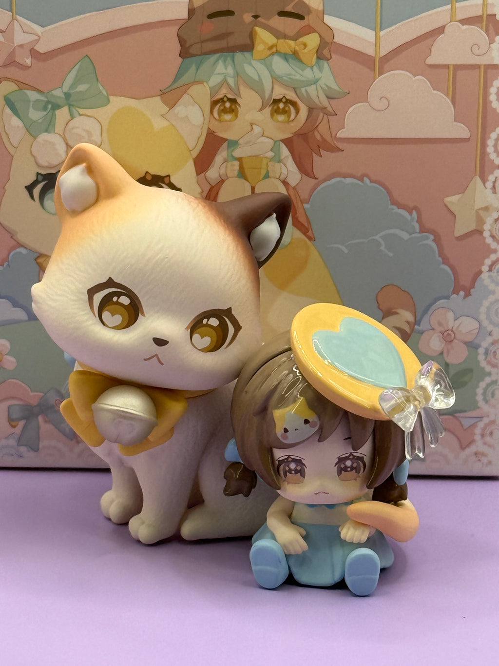Figurine – Moni Cat Kitten Keeping You Company Series | Sweet Emilya (Open Box)