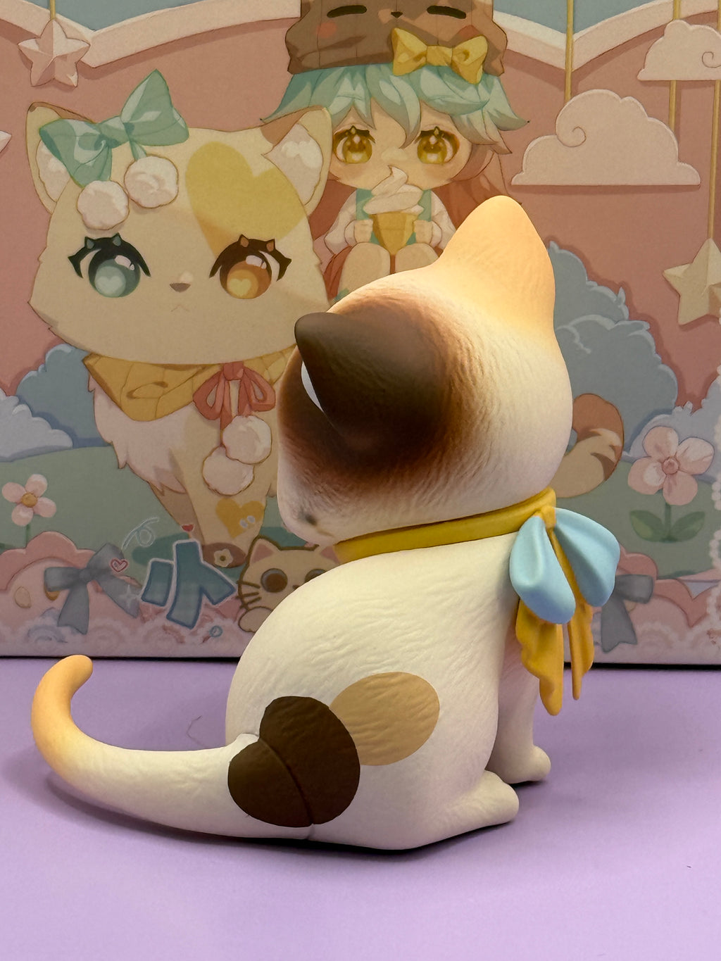 Figurine – Moni Cat Kitten Keeping You Company Series | Sweet Emilya (Open Box)