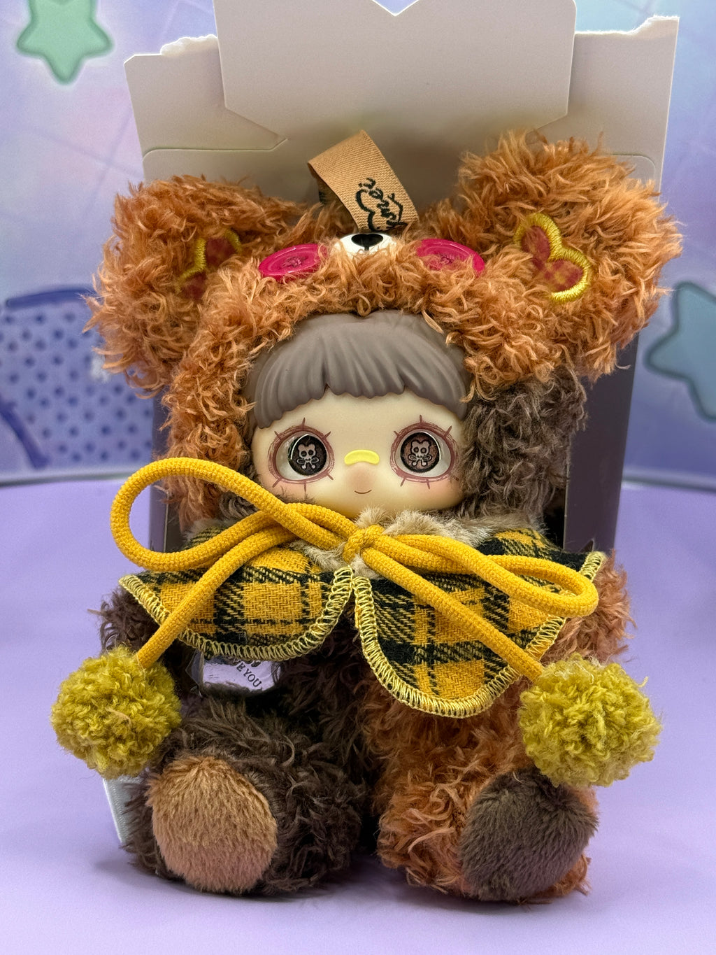 Plüschfigur – MayMei Tiny Bear Cookie Series | SURE FUN (Offene Verpackung)