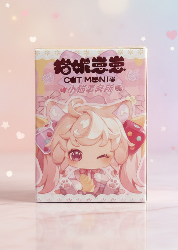 Blind Box Figurine – Moni Cat Kitten Office Series | Sweet Emilya